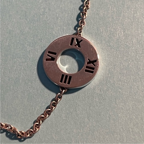 Tiffany Atlas Silver Roman Numeral Bracelet - Picture 7 of 11
